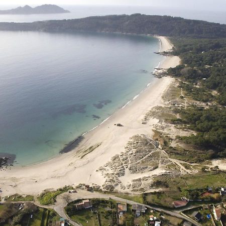 Cabana Rustica En Plena Naturaleza En Playa De Nerga, Ria De Vigo, Hio المظهر الخارجي الصورة