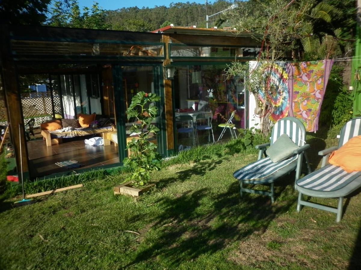 Cabana Rustica En Plena Naturaleza En Playa De Nerga, Ria De Vigo, Hio المظهر الخارجي الصورة